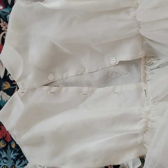 Vintage late 1960's white Communion dress - Picture 9 of 11